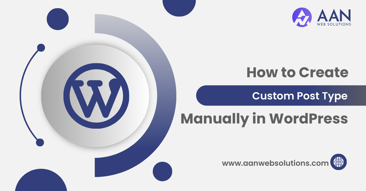 How to Create Custom Post Type Manually in WordPress